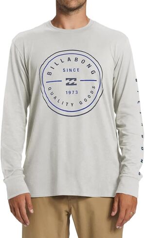 Billabong Big and Tall Long Sleeve T Shirts for Men - Cotton Graphic Tee Shirts in Saudi Arabia