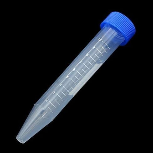 10mL Centrifuge Tubes,200 PCS Conical Tubes Sterile,Leak-Proof Screw Caps(Orange), Plastic Container with Graduated and Write Marks, Non-pyrogenic, DNase/RNase Free (2 Bag Pack) in Saudi Arabia