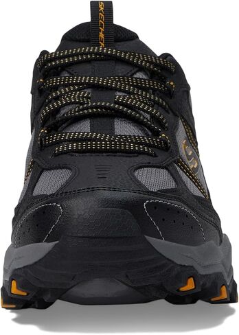 Skechers Men's, Stamina at - Upper Stitch Hiking Shoe - Wide Width Black/Black in Saudi Arabia