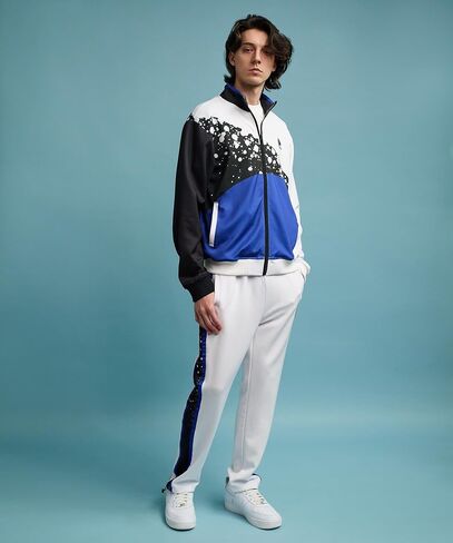 Reason Men's Track Jackets, Lightweight Full Zip Windbreaker With Pockets, Men Printed Outerwear For Sports Workout Outdoor in Saudi Arabia
