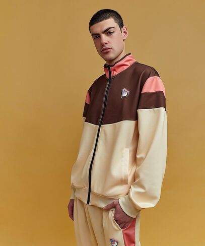 Reason Men's Track Jackets, Lightweight Full Zip Windbreaker With Pockets, Men Printed Outerwear For Sports Workout Outdoor in Saudi Arabia