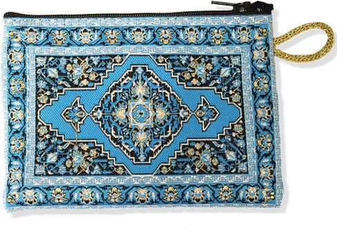 Religious Gifts Burgundy Case Tapestry Rosary Case Pouch Purse Keepsake Holder 5 1/2 Inch Width in Kuwait