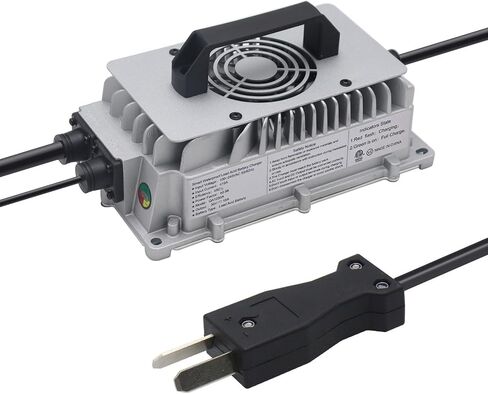 36V 18A Golf Cart Battery Charger for 36 Volt Club Car/Yamaha Golf Cart with Crowsfoot Style Connector Crows Foot Plug in Saudi Arabia