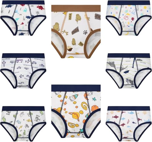 Boys Cotton Briefs Kids Brief Toddler Comfortsoft Underwear Pack of 8 in Saudi Arabia