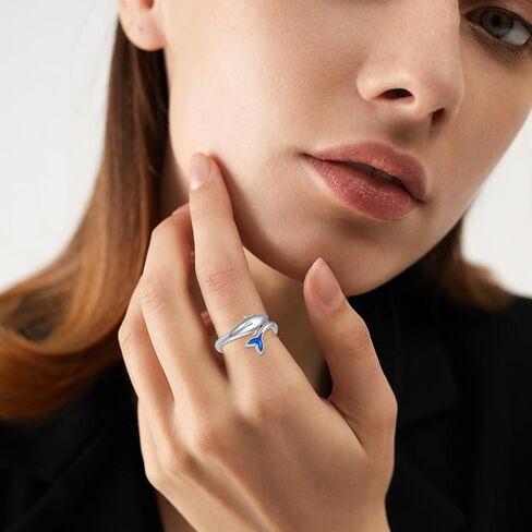 Eagle Ring Sterling Silver Open Adjustable Ring Gold Eagle Jewelry Birthday Gifts for Women in Kuwait