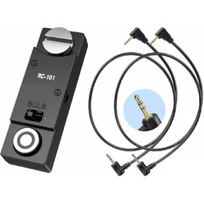 RC101-E3/2.5mm REMOTE for fuji Camera Shutter Cord, Remote Control, Mini Small Style Simultaneous shooting accessories for two cameras with 1/4 screw to secure The handle or cage