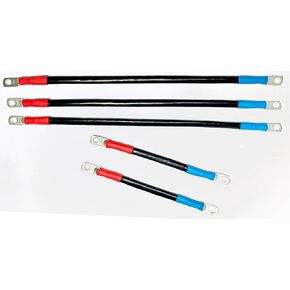 Golf Cart Batter Cable Compatible Yamaha G19 Battery Cable Set for Yamaha G19 Battery Cable 5 Pieces as Set