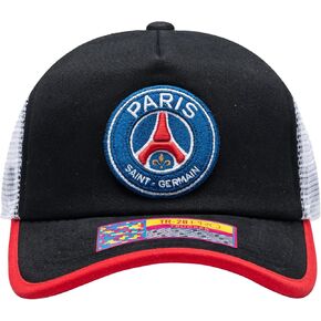 PSG (Paris) 'Strike' Trucker Snapback Adjustable Soccer Hat (Multi Color)