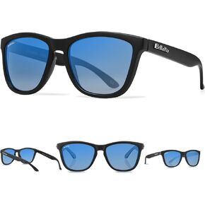 MESHA Polarized Rimless Sunglasses for Men and Women, Trendy Unisex Lightweight Sunglasses