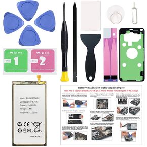 Fit for Galaxy S10e Battery Replacement, with Installation Manual, EB-BG970ABU Battery for Samsung Galaxy S10e (Not for S10 / S10 Plus) with Repair Toolkit SM-G970F, SM-G970U