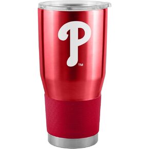 Logo Brands 522-S30T-1: Philadelphia Phillies 30oz Stainless Tumbler