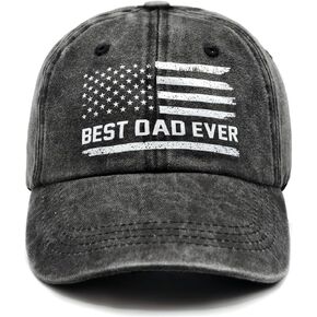 Dad Gifts, Dad Hats for Men, Birthday Fathers Day for Dad Stepdad, Adjustable Washed Cotton Baseball Cap