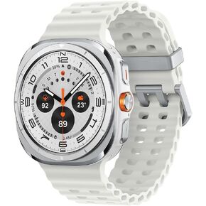 SAMSUNG Galaxy Watch Ultra 47mm LTE AI Smartwatch w/Energy Score, Wellness Tips, Heart Rate Tracking, Sleep Monitor, Fitness Tracker, GPS, 2024,Titanium Gray (Canadian Version and Warranty)