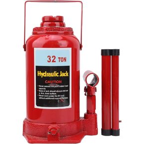 Hydraulic Lifting Jack, 32 Ton Heavy Duty Manual Hydraulic Bottle Jack Automotive Lifter Auto Car Vehicle Repair Tool