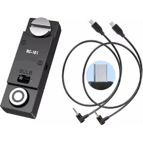 RC-101 S2 Shutter release remote control for sony a7/a7ii/a7iii/r2/r3/a6500 1/4 Stabilizer Extension Photo Key Accessories. Small Size Remote Control