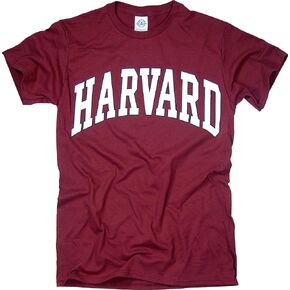 Harvard University T-Shirt - Arched Block - Officially Licensed in Kuwait