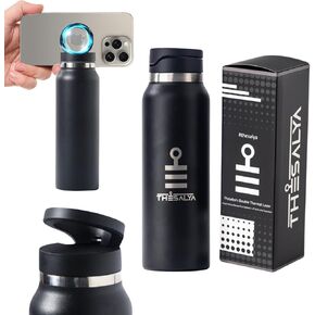 24oz-best water bottles that stay cold-gym water bottles for women-flask water bottles-coffee flask for men-best insulated water bottle-insulated sports bottle-metal water bottle with Magsafe