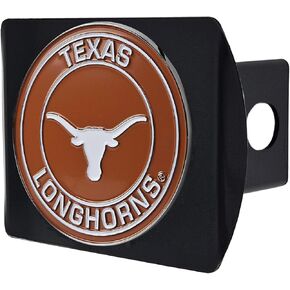 University of Georgia Bulldogs Black Metal Hitch Cover with 3D Color Team Logo by FANMATS - Round Molded Design – Easy Installation on Truck, SUV, Car - Ideal Gift for NCAA College Fan/Student