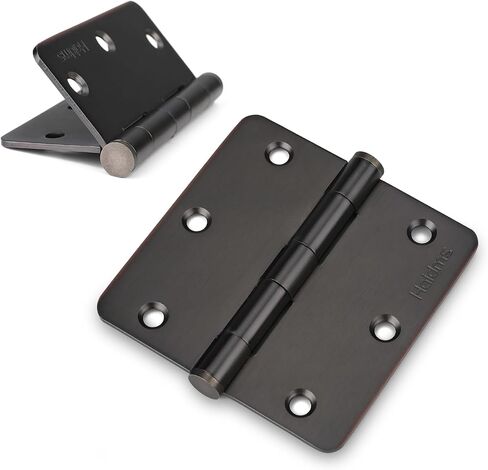 Haidms 201 Stainless Steel Bronze Door Hinges Exteior Door Hinges 3.5 * 3.5in Oil Rubbed Bronze Door Hinges Oil Rubbed Bronze 3Pack Interior Door Hinges Heavy Duty Door Hinges 1/4 Radius Corner in Saudi Arabia