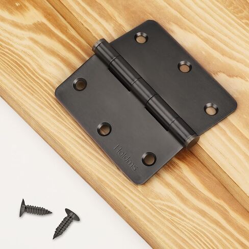 Haidms 201 Stainless Steel Bronze Door Hinges Exteior Door Hinges 3.5 * 3.5in Oil Rubbed Bronze Door Hinges Oil Rubbed Bronze 3Pack Interior Door Hinges Heavy Duty Door Hinges 1/4 Radius Corner in Saudi Arabia