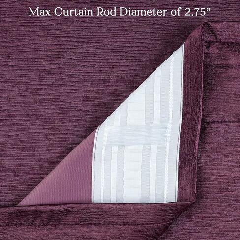 ستائر Chanasya Premium المكونة من لوحتين منقوشة بأوراق الشجر - علامة تبويب خلفية، علامة تبويب حلقية - لغرفة نوم غرفة المعيشة التي تعمل بنظام Windows - ستائر تعتيم جزئية للغرفة للخصوصية - 52 × 84 بوصة - بني in Kuwait