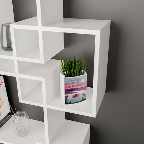 Book Vase, Small Book Shaped Vase, Pencil Holder, Living Room Decor, Cute Home Decor, Book Vase for Flowers, Funky Decor, Book Shaped Vase in Saudi Arabia