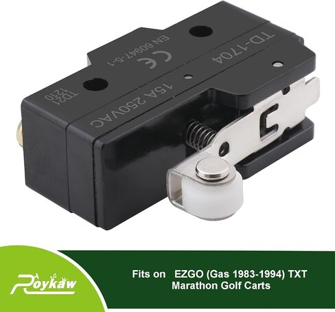 Roykaw Golf Cart Micro Switch Compatible with TXT/Medalist/Marathon 1983-1994 Gas & 1965-up Electric Models, Replaces OEM # 10606-G1, 10606-G2, 17928G1, 31535G1 in Saudi Arabia