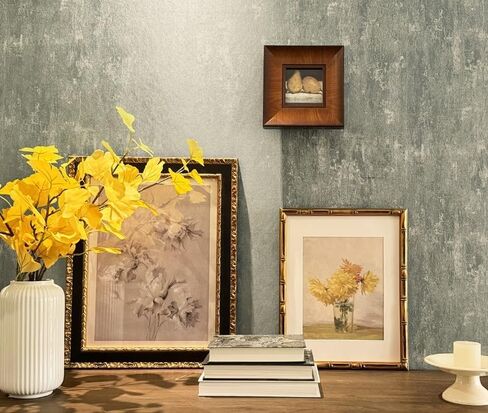 إطار صورة حائط خشبي لبيت المزرعة مقاس 4 × 4، إطار صورة بني ريفي مع ملف تعريف مسطح عريض، إطارات عائلية مربعة خشبية عتيقة in Kuwait