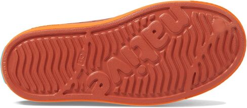 Native Shoes Kids Jefferson (طفل صغير/طفل صغير) - جزء علوي وبطانة EVA - ثقوب للتحكم في درجة الحرارة وردي بارد/أصفر أناناس 5 طفل صغير M in Saudi Arabia