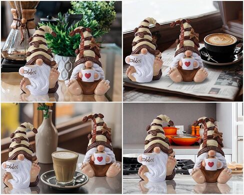 2PCS Wine Gnomes Figurines -Home Party Wine Bar Decor - Gnome Gifts for Women - Collectible Statue for Wine Enthusiasts - Decorations for Dining Tables Tiered Pallets Wine Cabinet Living Room in Saudi Arabia
