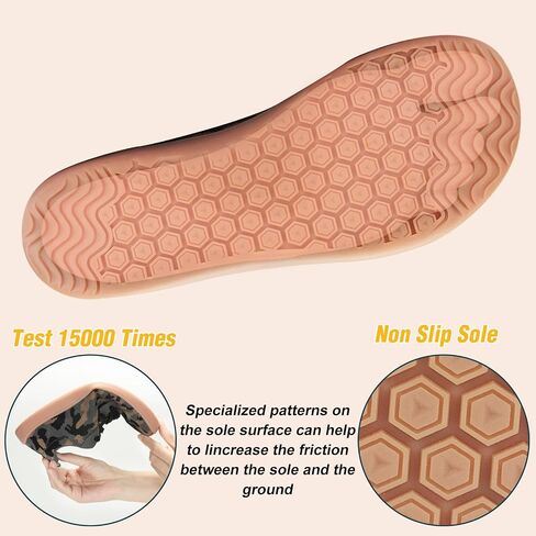 ZYEN Wide Toe Box Barefoot Shoes for Men Camo Walking Shoes Zero Drop Minimalist Sneakers Size 7-14 in Saudi Arabia