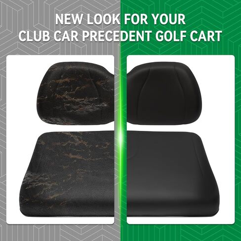 مقعد بديل لعربة الجولف مناسب لعربة الجولف EZGO TXT RXV Club Car Precedent DS، وسائد المقعد الأمامي لعربة الجولف على طراز المصنع وظهر المقعد in Saudi Arabia
