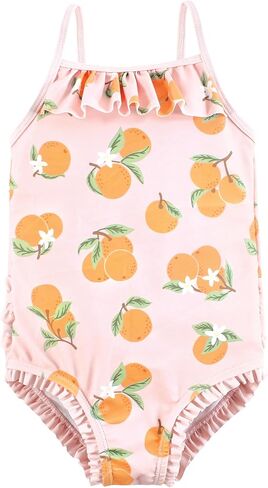 Hudson Baby Baby Girl's Toddler Swimsuit, Fruit Salad, 3-6 Months in Saudi Arabia