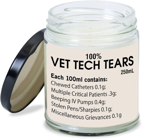 Veterinary Gifts Vanilla Candle - Veterinarian Gifts for Women Men, Vet Tech Week Gifts for Technician Vet Assistant Receptionist Animal Doctor Gift Bulk (VMC11) in Kuwait