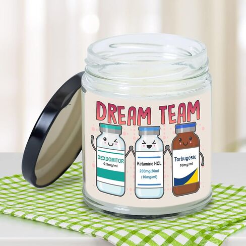 Veterinary Gifts Vanilla Candle - Veterinarian Gifts for Women Men, Vet Tech Week Gifts for Technician Vet Assistant Receptionist Animal Doctor Gift Bulk (VMC11) in Kuwait