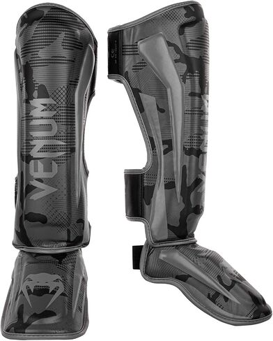 Venum Elite Standup Shin Guards-White/White - XL in Saudi Arabia