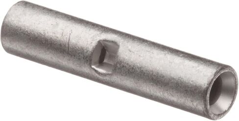 Morris Products Non-Insulated Butt Splice Connectors – for Electrical Splicing – Corrosion-Resistant, Electrolytic Tubular Copper – 26-22 Wire Range – cULus Listed– Pack of 100, (12102) in Saudi Arabia