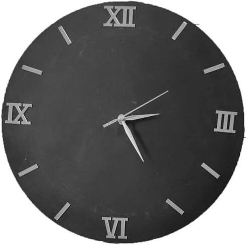 Krishta Mirrored Clock Roman Numbers with Dashes for Resin Clock- Acrylic Laser Cut- 12 Pcs Set of Hour Marks for Clocks (1 Inch) (Mirror Gold) in Saudi Arabia