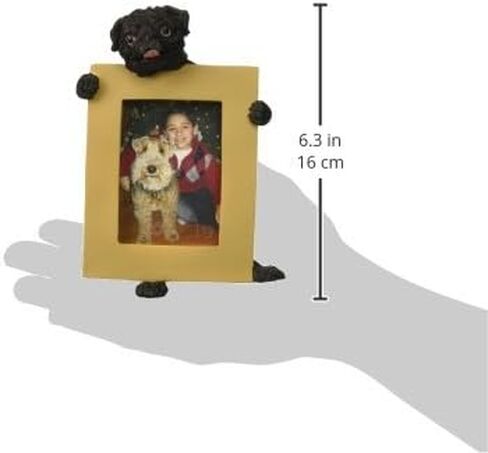 إطار صورة أسود مقاس 2.5 بوصة × 3.5 بوصة من Pug Black in Kuwait