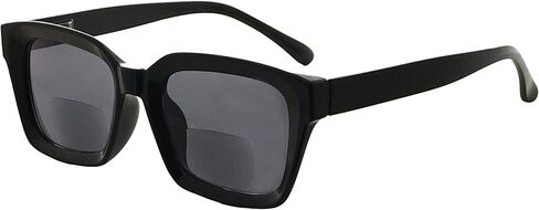 Eyekepper Bifocal Reading Glasses Women Stylish Bifocal Readers Clear Lens Oversize - Red +3.00 in Saudi Arabia