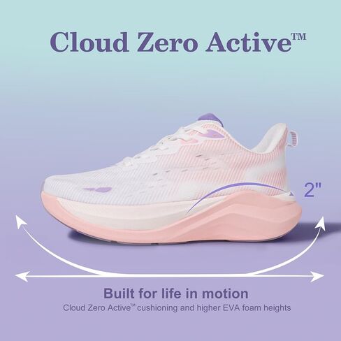 Hawkwell Women's Cloud Zero Active Nursing Shoes Cushion Breathable Tennis Walking Gym Medical Work Sneakers in Kuwait