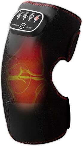 جهاز للركبة والساق مع علاج حراري لتخفيف الألم، 3 أجهزة تدليك لشدة الضغط للتعافي الرياضي، واسترخاء العضلات in Kuwait