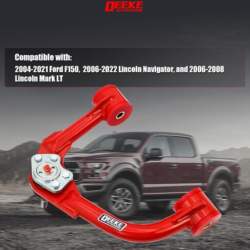 Front Upper Control Arms for 2005-2021 Nissan Frontier, 2004-2018 Pathfinder, and 2005-2015 Xterra - 1-3" Lift, Set of 2 with Ball Joints in Saudi Arabia