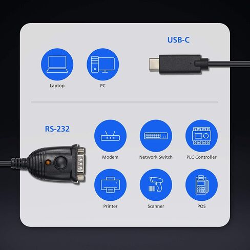 Aten UC232A USB to PDA/Serial (DB9) Adapter w/PC & Mac Drivers in Kuwait
