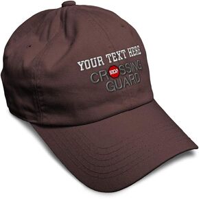 Speedy Pros Soft Baseball Cap Stop Sign Crossing Guard Embroidery Others Protector Cotton Dad Hats for Men & Women