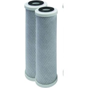 CFS – 2 Pack Carbon Block Water Filter Cartridge Compatible with Rainsoft 21176, 21179, 21191 Models – Removes Bad Taste and Odor – Reverse Osmosis Replacement Filter Cartridge