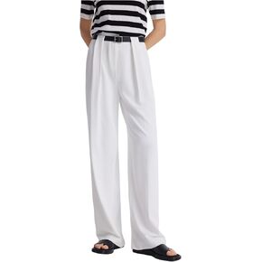 Womens Wide Leg Pants with Pockets Elastic High Waist Drawstring Loose Yoga Sweatpants for Ladies Causal