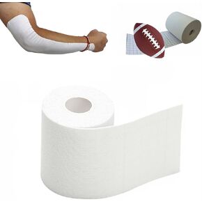 4 Inches X 10.9 Yards Black Turf Tape Football - Extra Wide - Latex Free Sport Tape - Ultra Sticky Athletic Tape, Protects from Turf Burn, Waterproof & Flexible