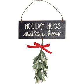 Primitives by Kathy Mistletoe Kisses Hanging Decor