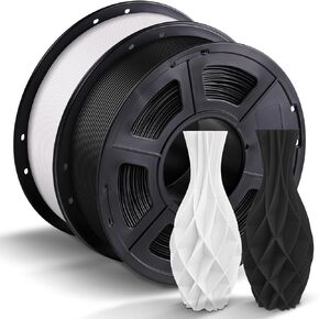 ANYCUBIC PLA Filament 1.75mm Bundle, RFID 3D Printing PLA Filament 1.75mm Dimensional Accuracy +/- 0.02mm, 1KG Spool (2.2 lbs), 4KG Magenta + Vibrant Yellow + Cyan + Bright White